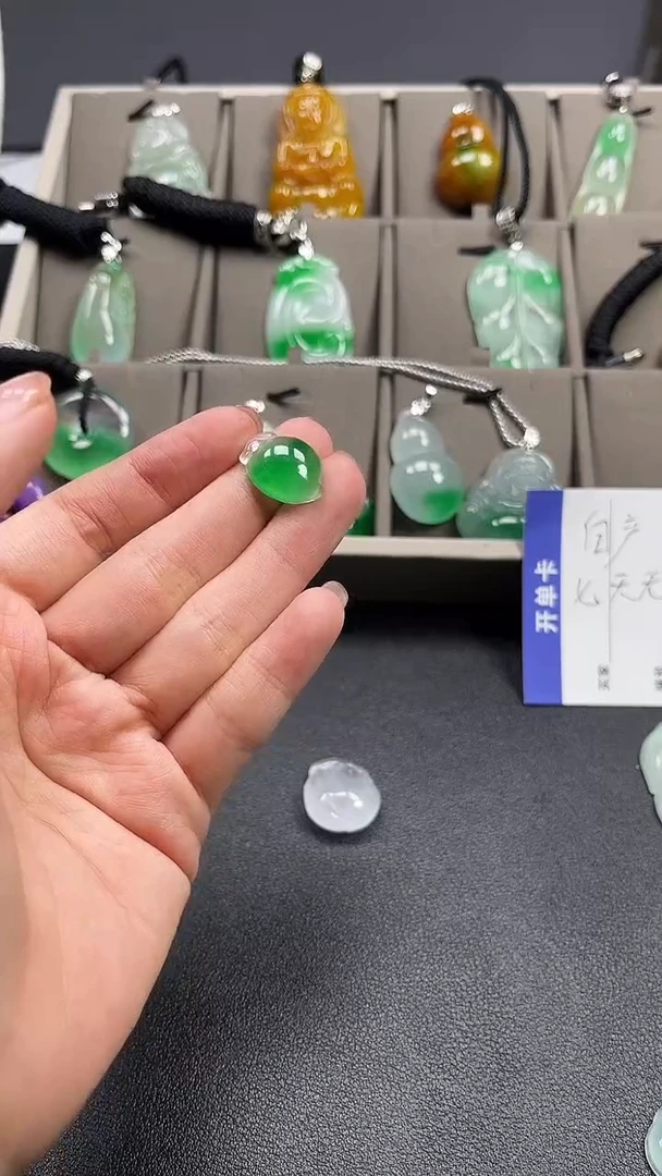 颈饰未镶嵌翡翠  所见即所得 一图一物