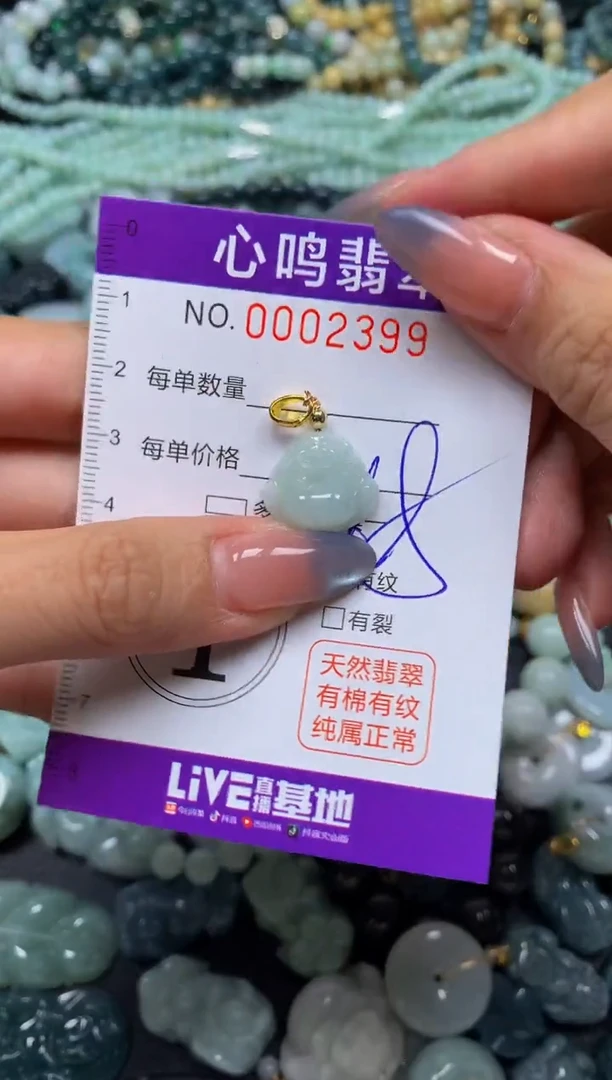 颈饰未镶嵌翡翠闪购002399