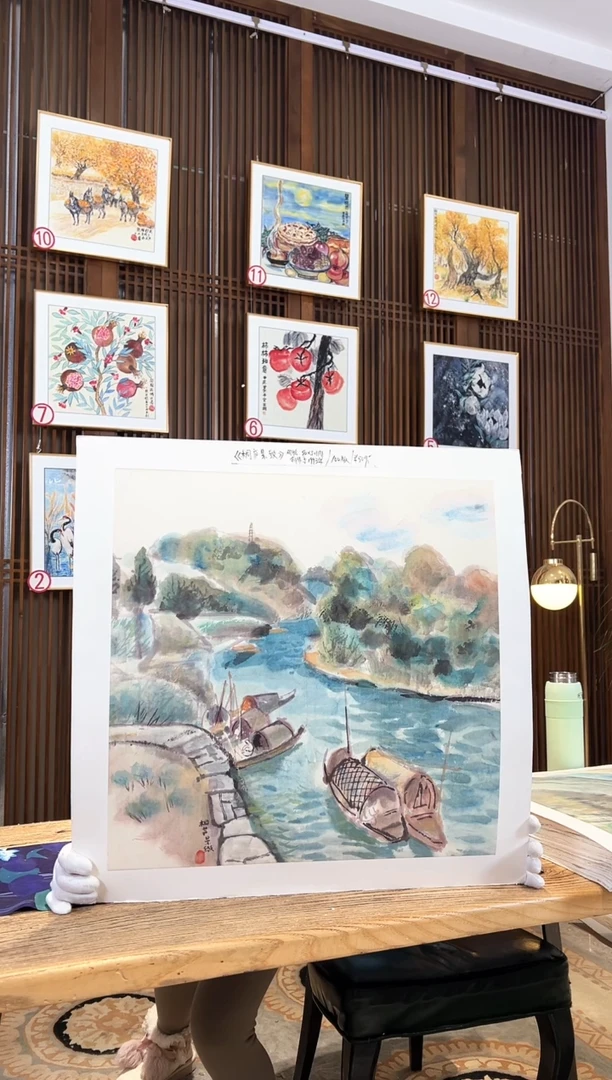 版画版画耿玉琨名章限量版画S