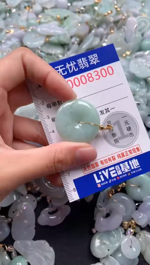 颈饰未镶嵌翡翠8300