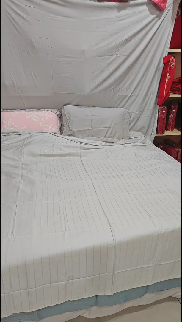 棉竹纤维提花床单1.8*2.3微瑕