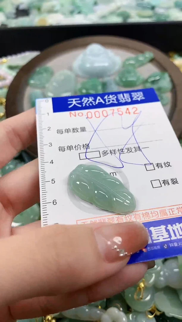 颈饰未镶嵌翡翠天然A货翡翠