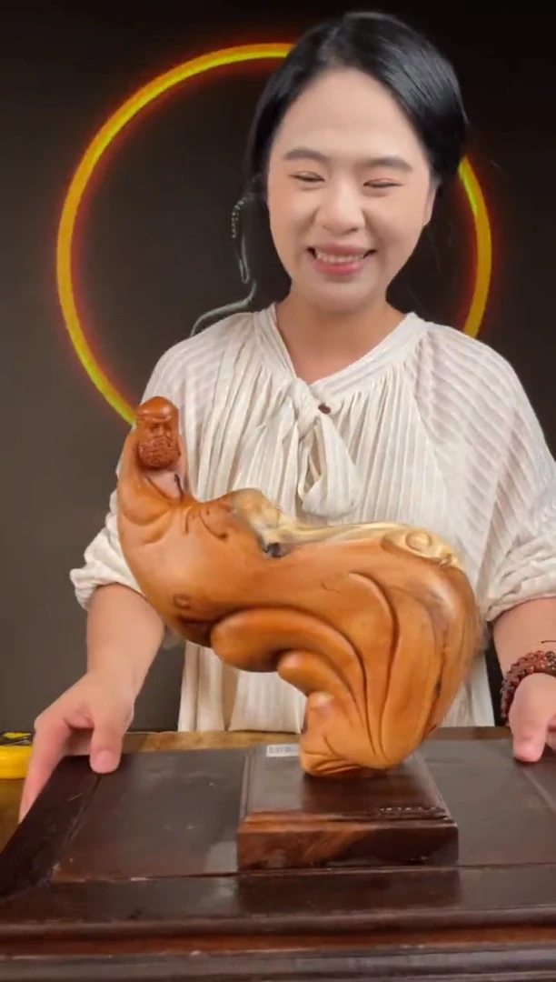 柏木（崖柏）手工摆件,先抢先得! 编号:121