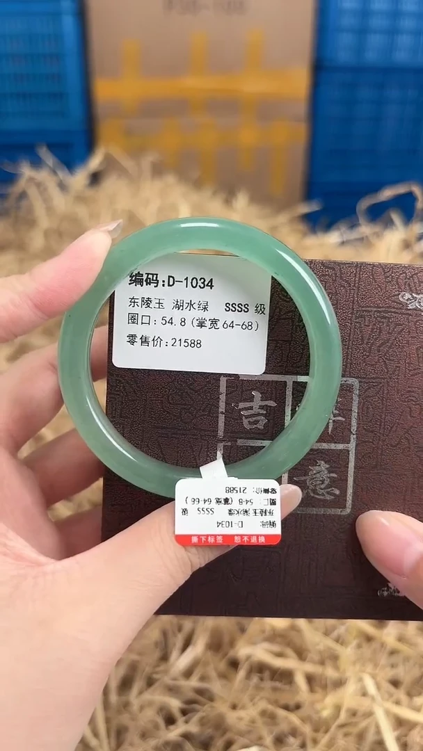 未镶嵌手镯石英质玉D-1034