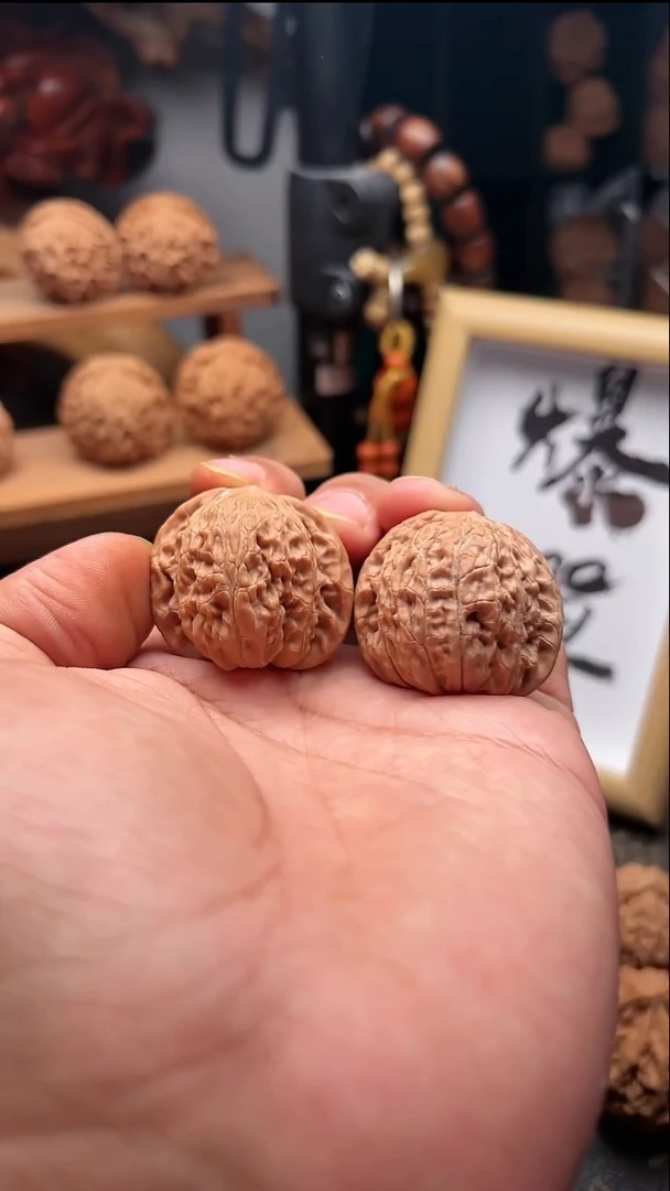 吊坠文玩核桃磨盘36