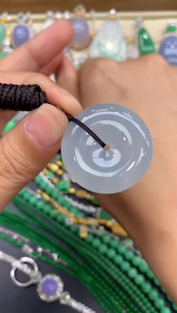 翡翠未镶嵌颈饰186-中国好珍宝