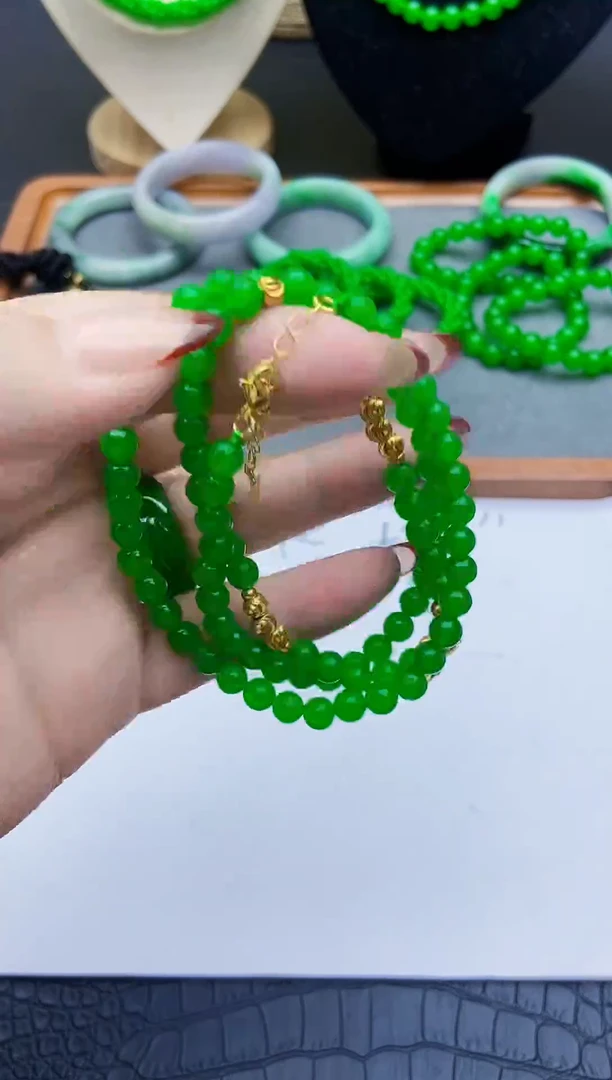 项链未镶嵌翡翠万能扣项链卡6