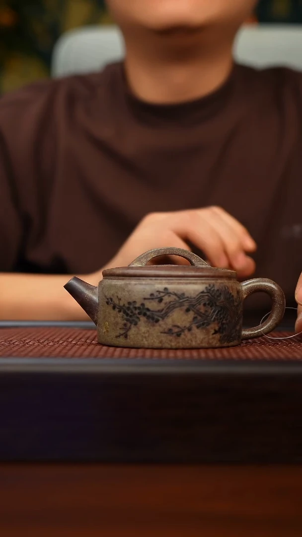 茶壶紫砂原矿紫砂手工茶壶