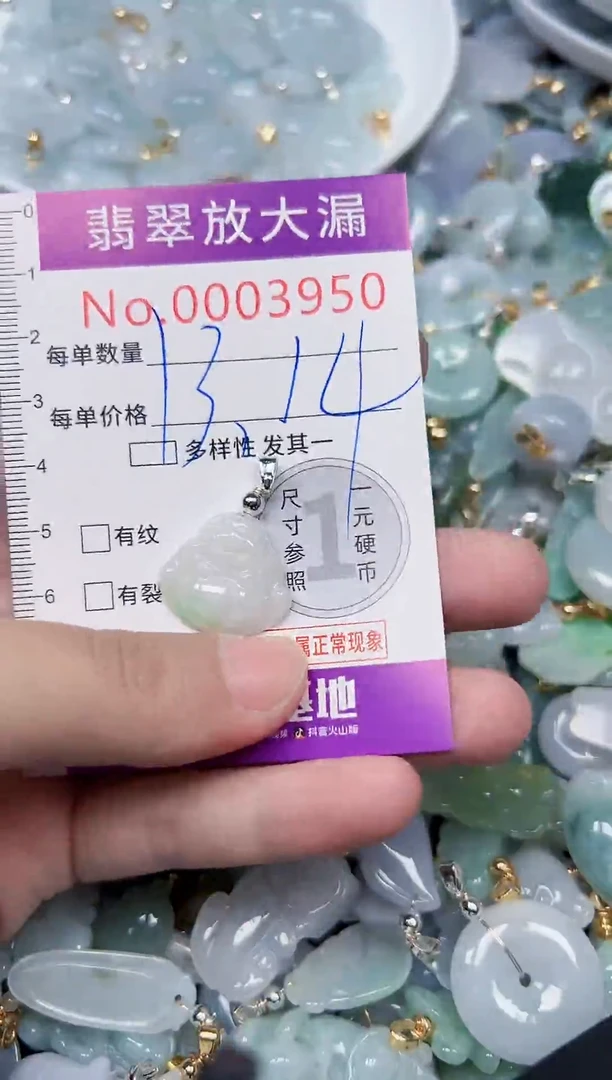 颈饰未镶嵌翡翠3950