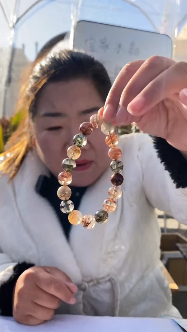 【闪购商品】水晶手串未镶嵌千层幽灵串D263