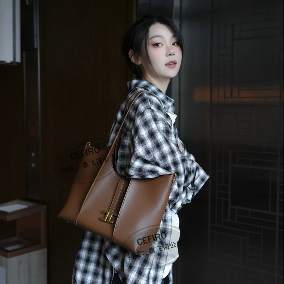 【塞飞洛】秋冬通勤潮流时尚百搭女士单肩托特包 WGG-1WC793