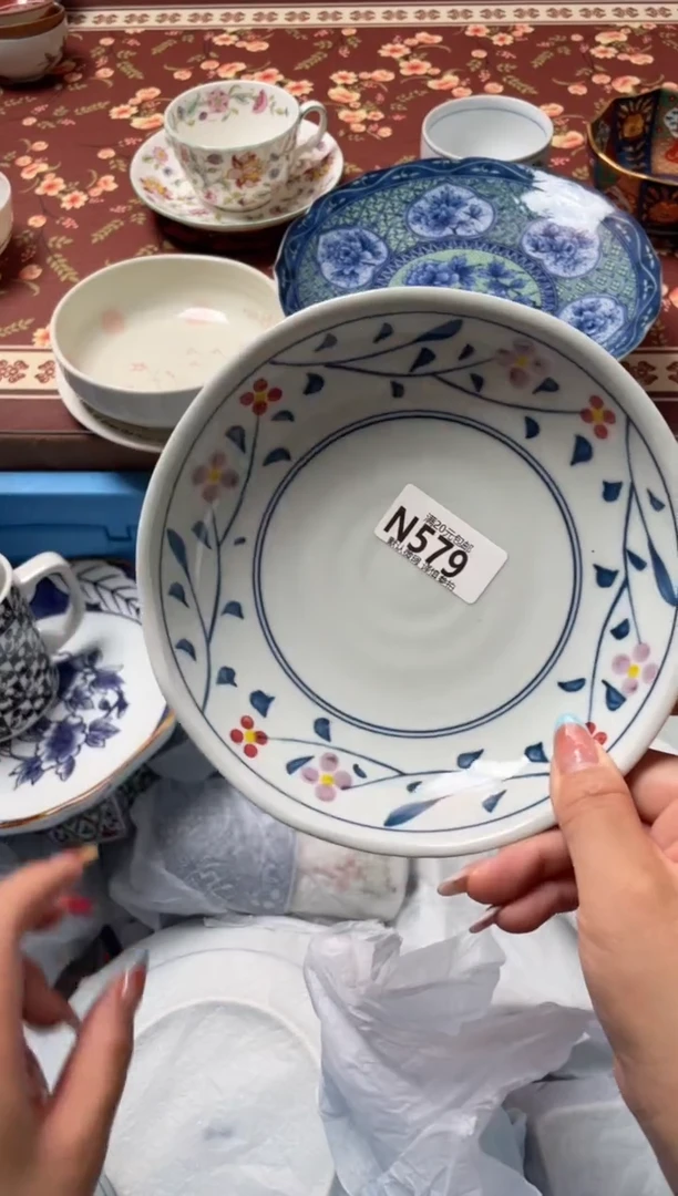 瓷片阿*蕾瓷器瓷器N579
