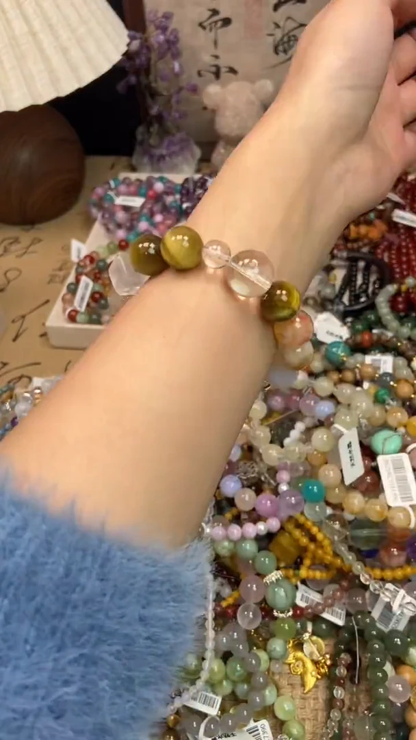 未镶嵌手链水晶453