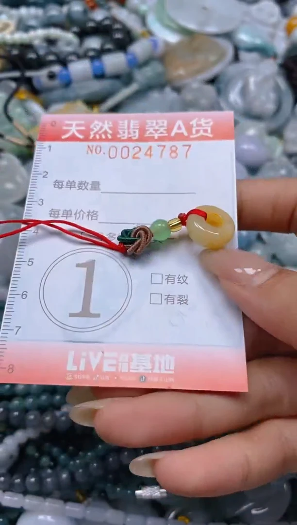 翡翠未镶嵌颈饰闪购0024787