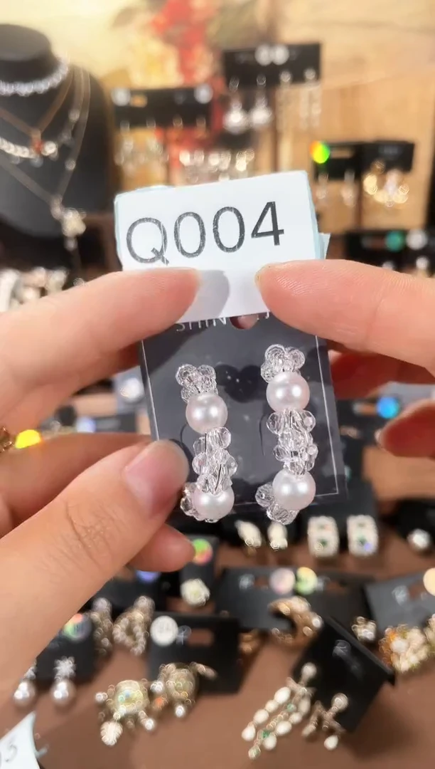 合金925银锆石Q004