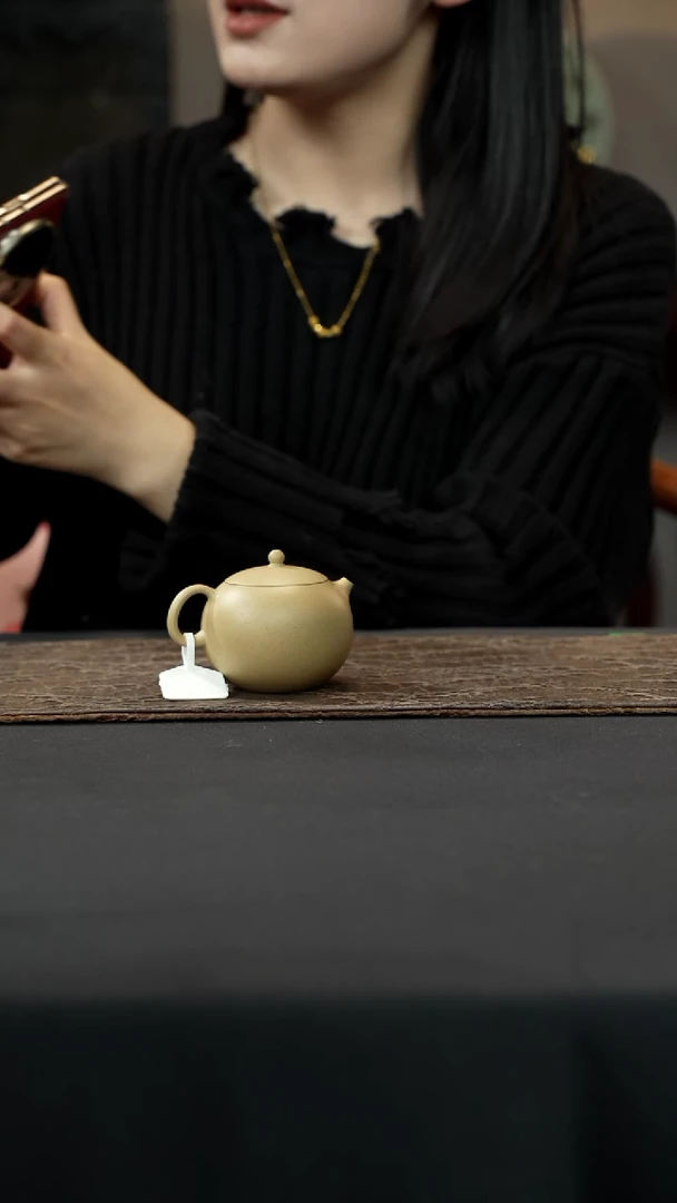 【闪购商品】紫砂茶壶本绿西施120cc