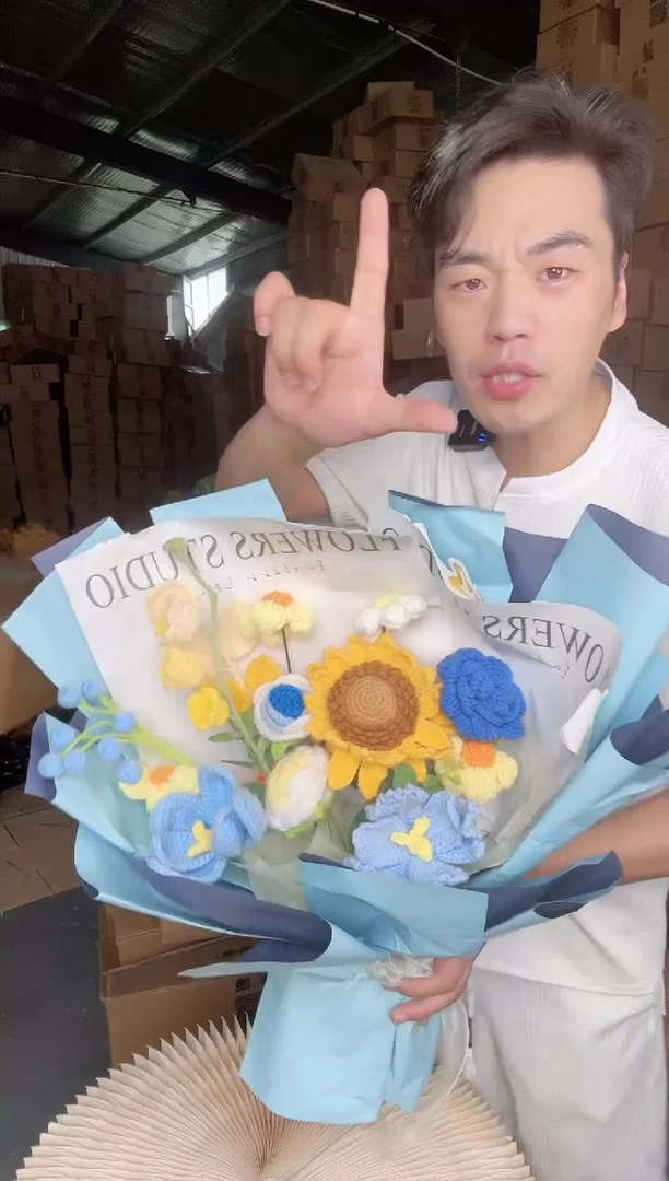 非遗手工定制花束，孤品清仓！！