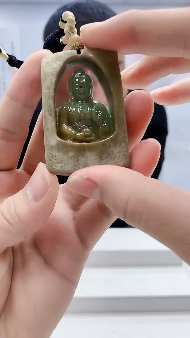 定制翡翠未镶嵌4898bb-毛货挂件79