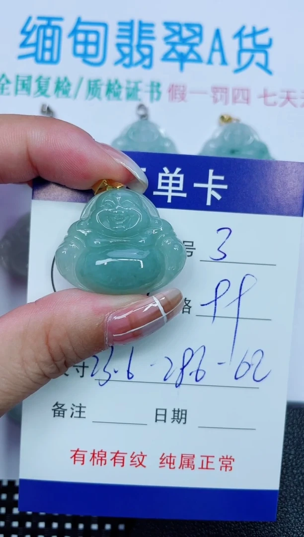 颈饰银S925镶嵌翡翠3