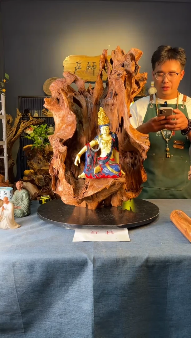 木 卢师傅根艺作品（不包含人物摆件）