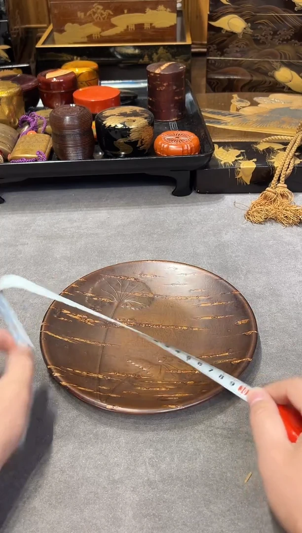 樱皮 茶盘 大漆漆器大漆漆器