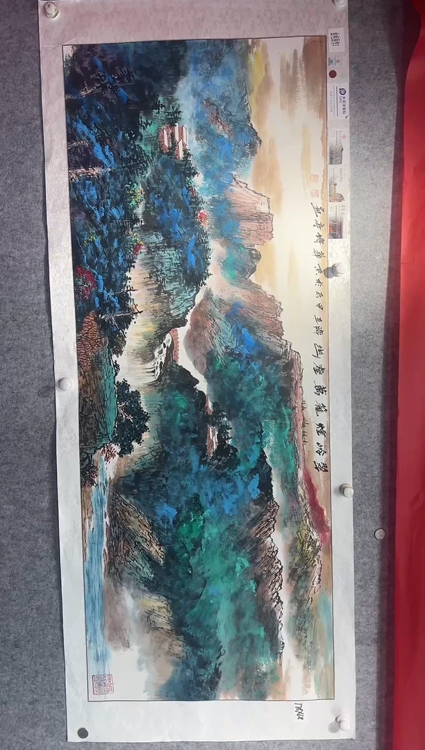 国画张传亭老师的作品