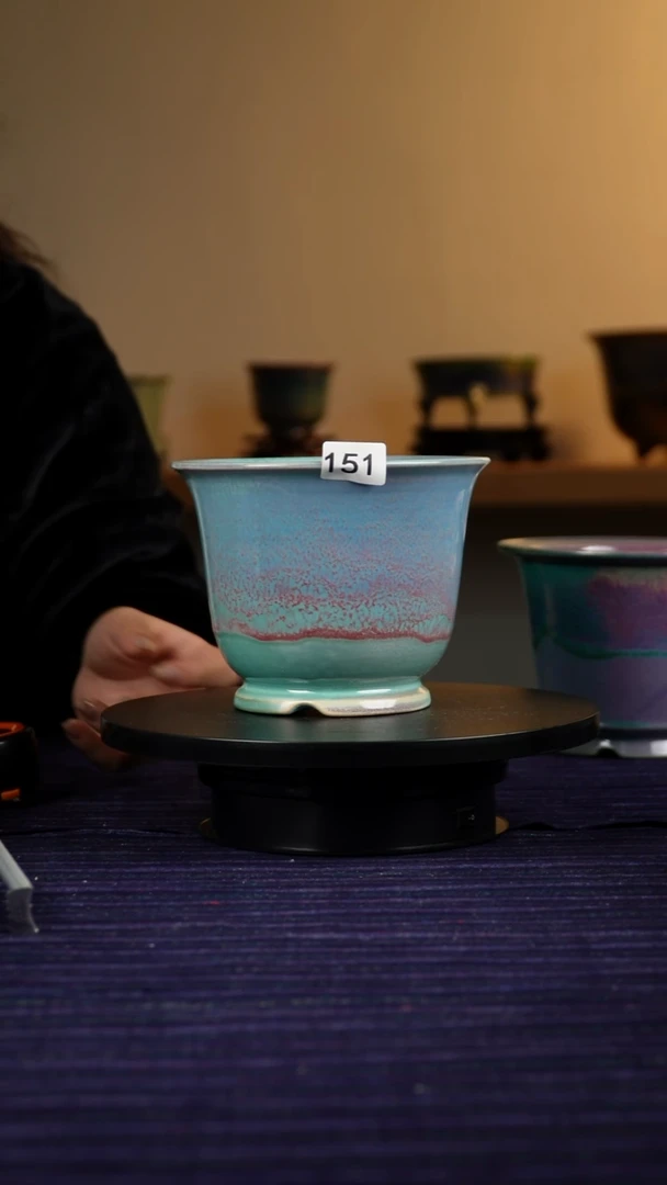 其他151窑变花盆高12