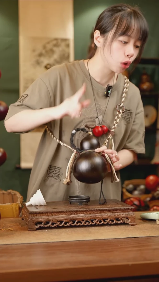 62号精品天然大漆酒葫芦一物一拍~