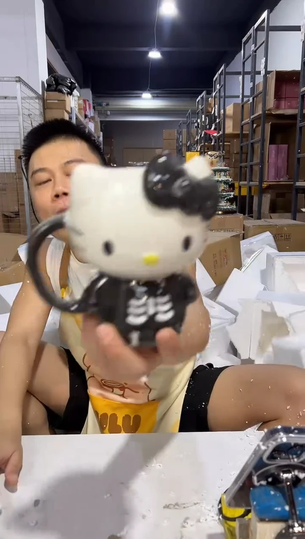 瓷片陶瓷灰色kt全身杯