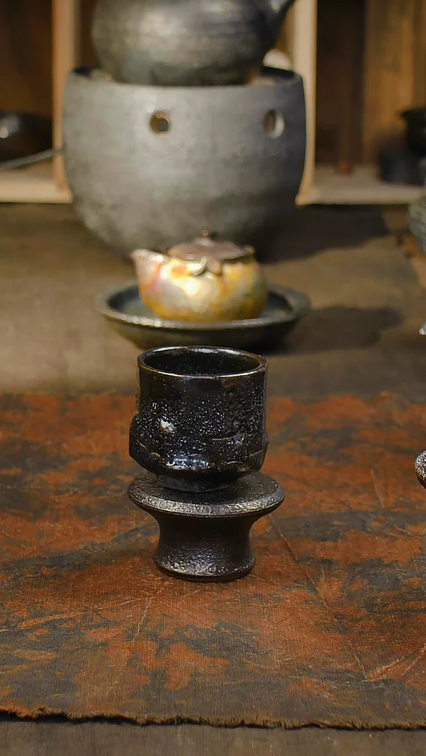【闪购商品】明静砂器纯手作-------主人杯101