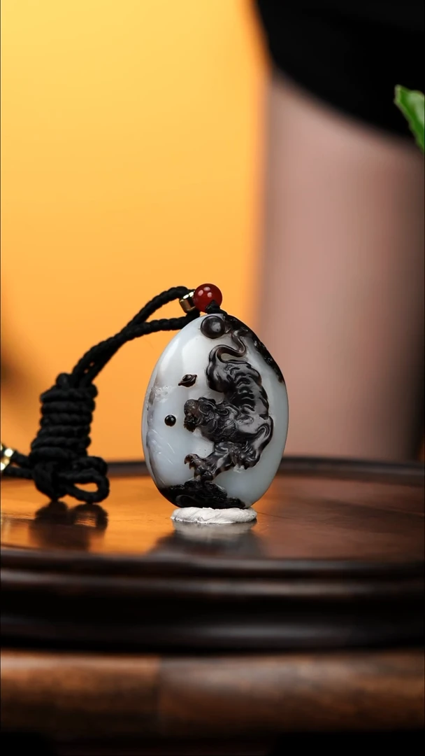 和田玉未镶嵌挂件挂件