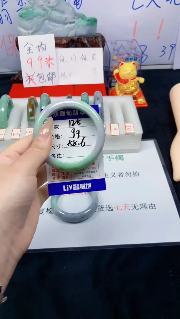 未镶嵌手镯翡翠125