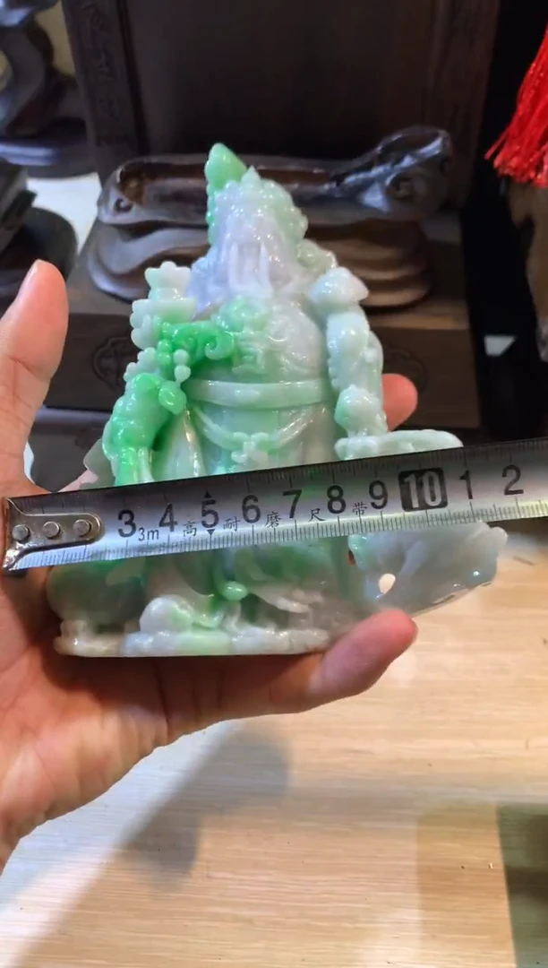 未镶嵌挂件翡翠猫*翡翠摆件