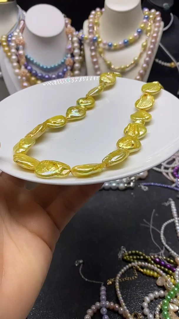 颈饰未镶嵌淡水珍珠多人