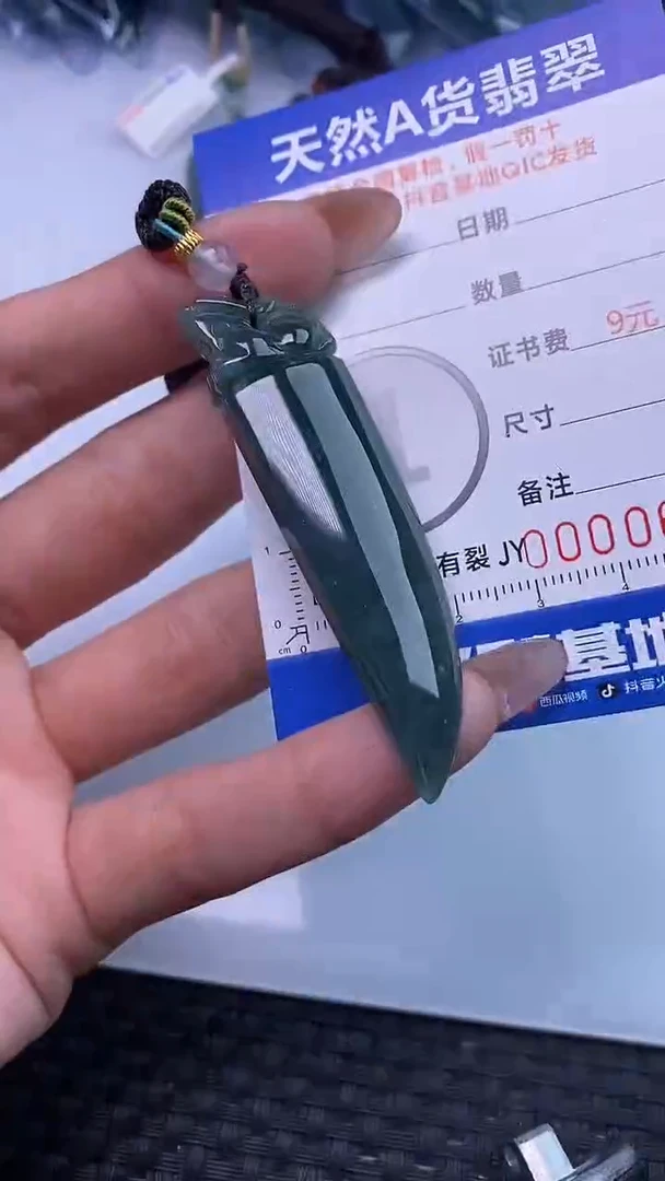 颈饰未镶嵌翡翠