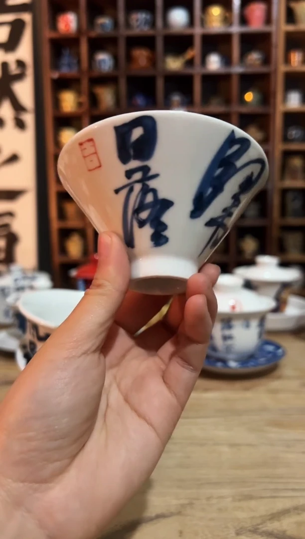 【闪购商品】观云听雨原创手绘茶具