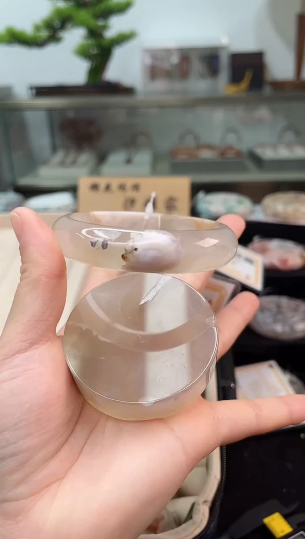 未镶嵌手镯石英质玉62圈口（赠品镯心）3009262
