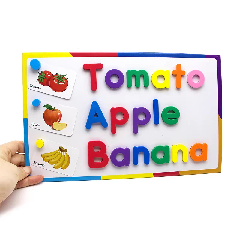 磁性英文字母数字贴磁吸玩具磁力贴磁力磁吸冰箱磁贴