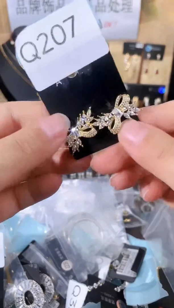 合金925银锆石Q207