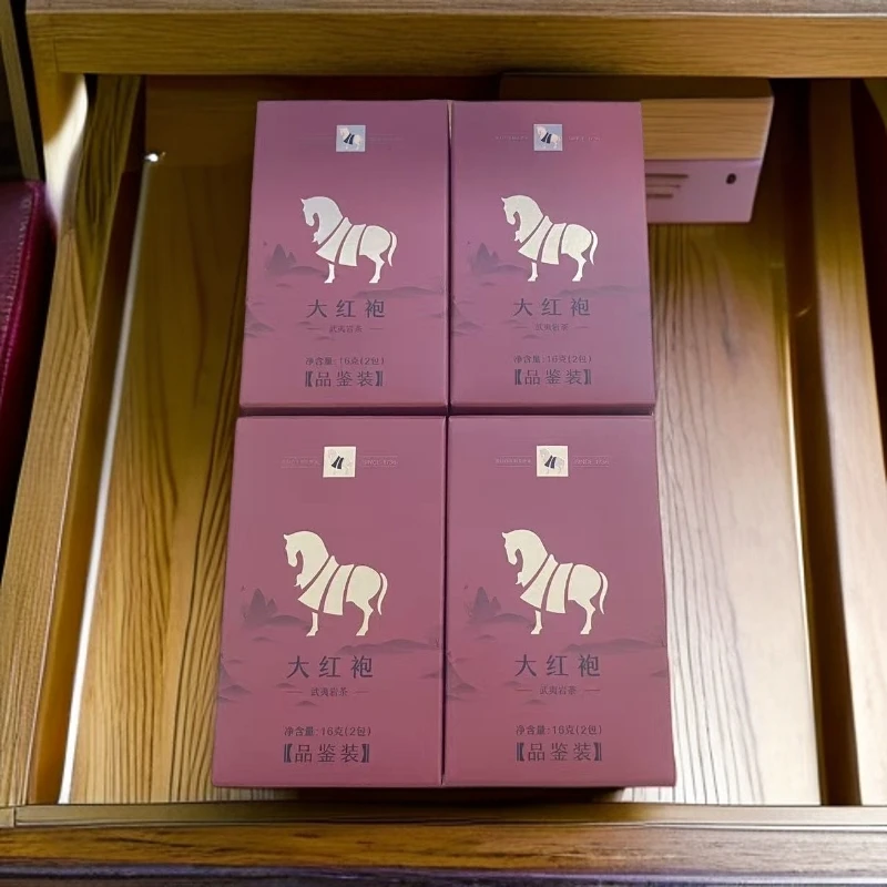八马 大红袍 4品鉴装 武夷岩茶-大红袍1品鉴16克*4