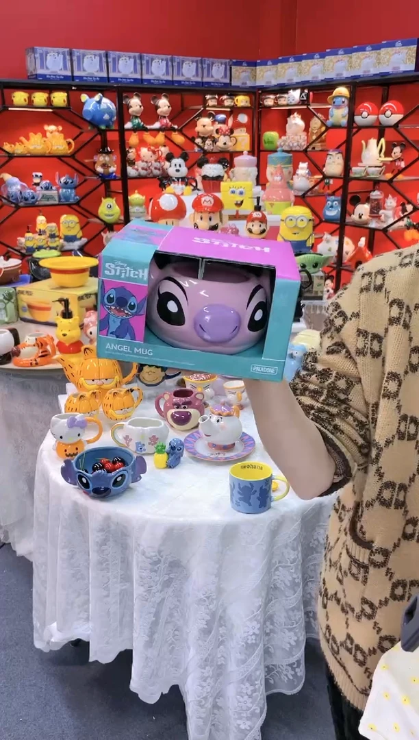 【闪购商品】.安琪3D陶瓷杯（原盒）