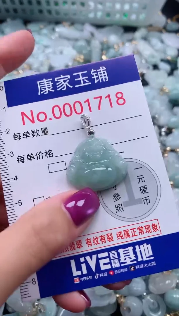 颈饰未镶嵌翡翠1718