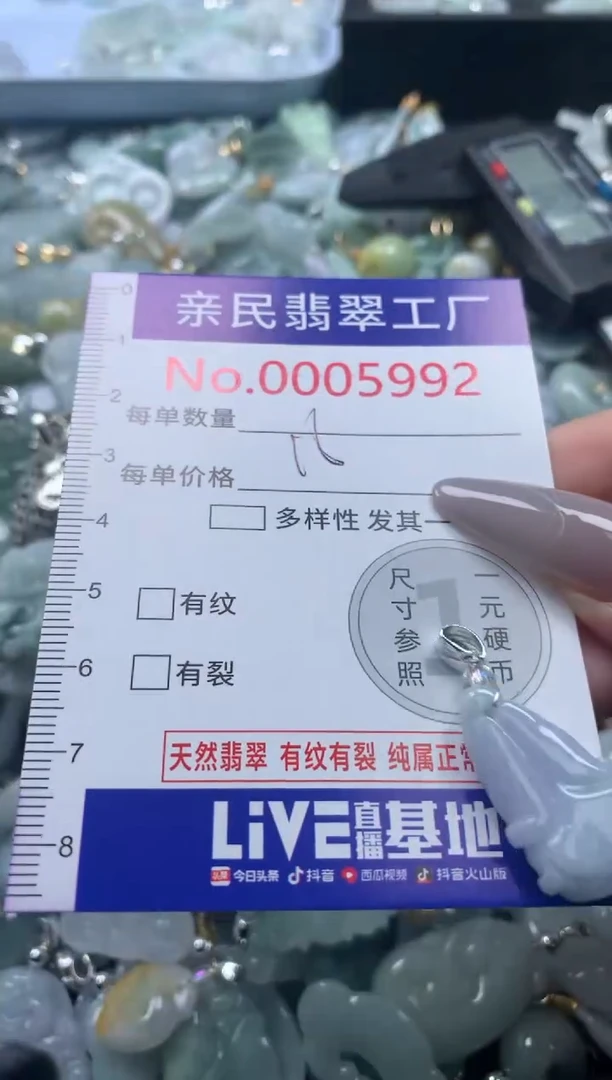 颈饰未镶嵌翡翠5992