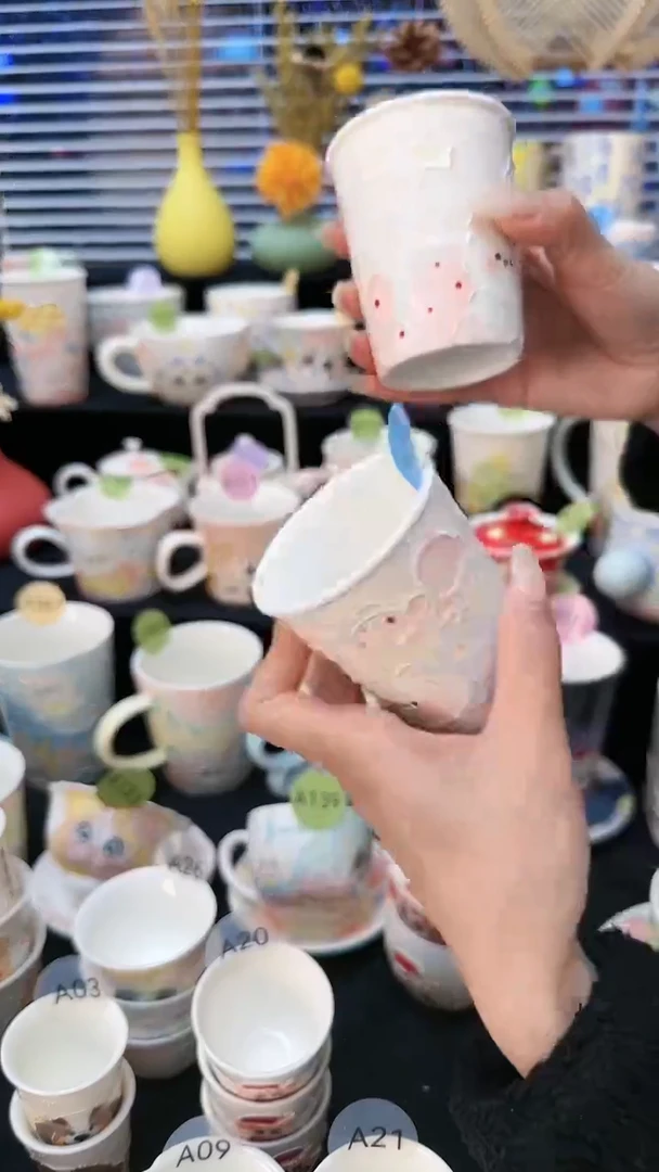 【闪购商品】摆件 景德镇高温立体釉创意瓷