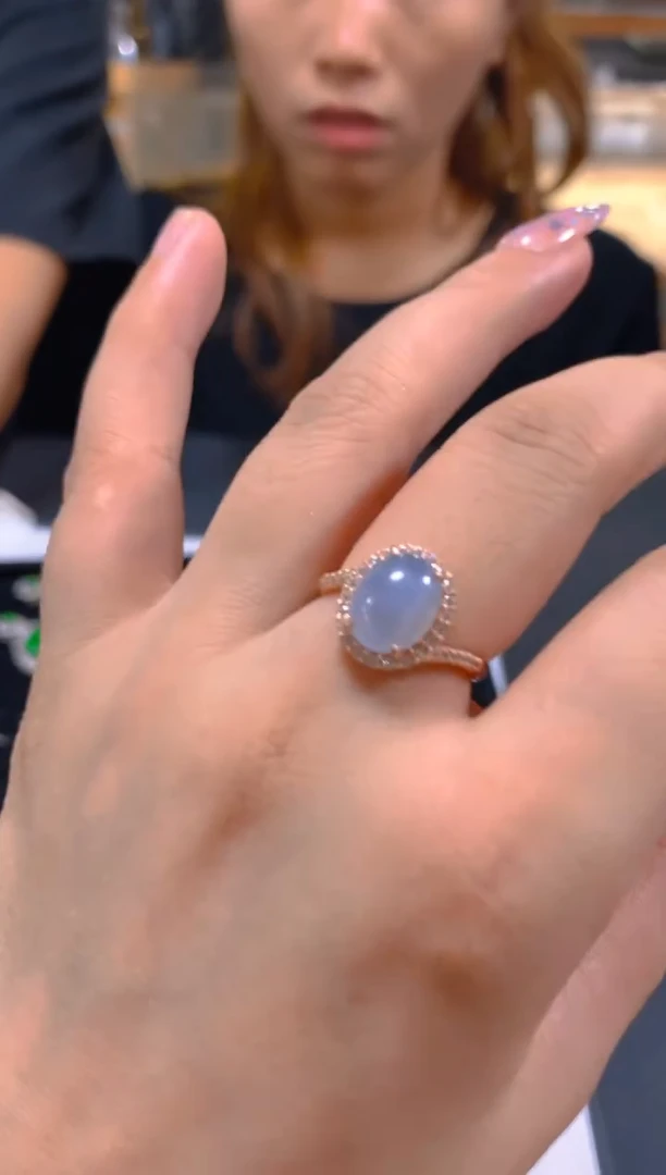 翡翠戒指未镶嵌0583001517多样性发一