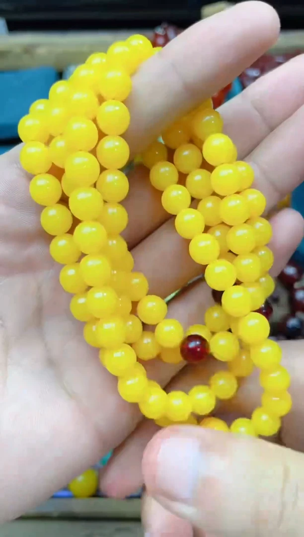 未镶嵌琥珀手链点击链接下单即可