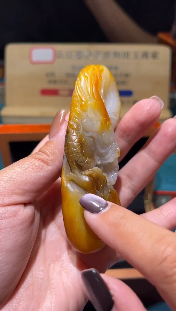 未镶嵌和田玉挂件一**凉1