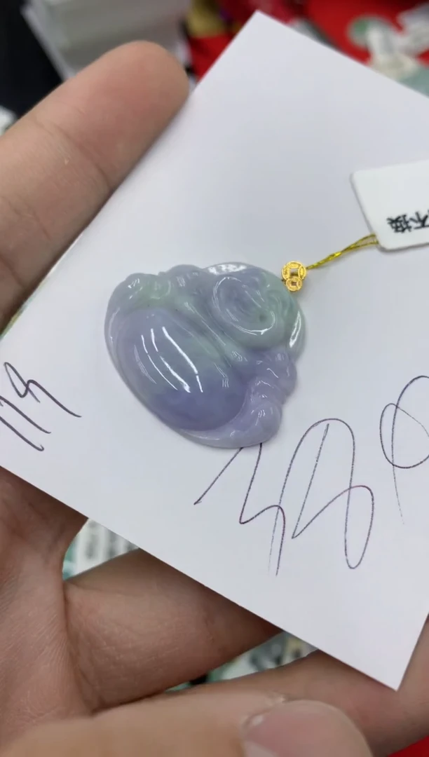 【闪购商品】翡翠颈饰18K金镶嵌号链接1111111111