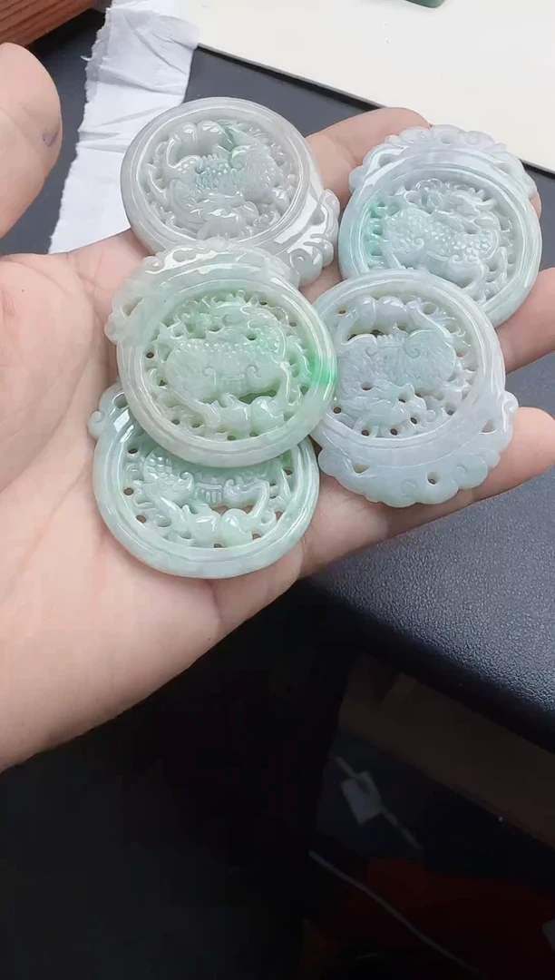 颈饰未镶嵌翡翠19