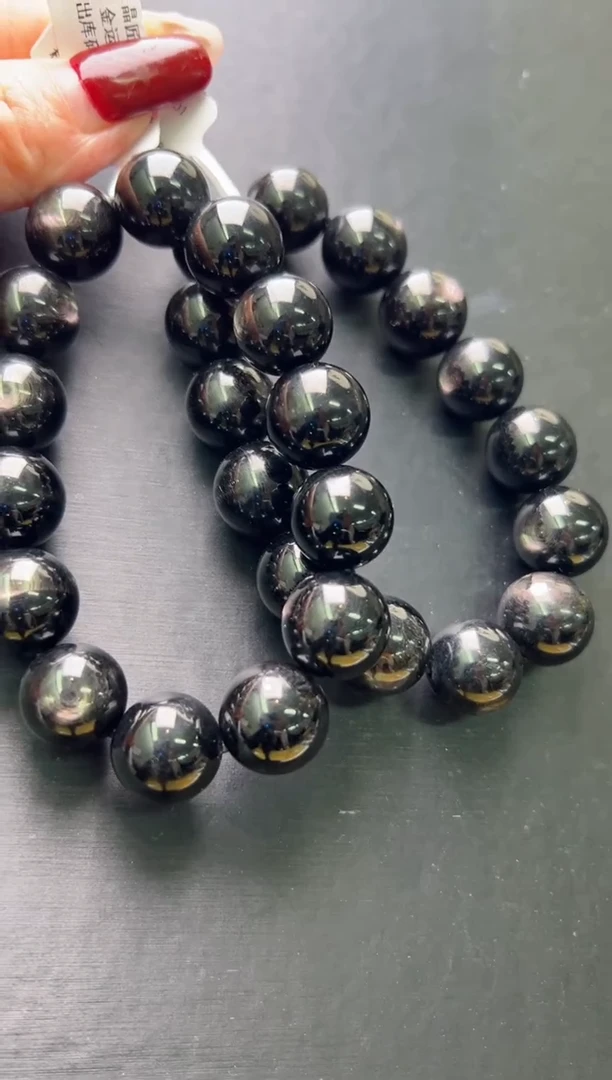 【闪购商品】辉石手串未镶嵌金运石手串15m+多样性发一X37695